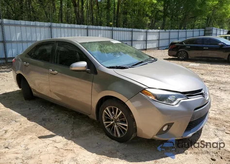 2014 Toyota Corolla L from USA, damaged, VIN 5YFBURHE0EP107905